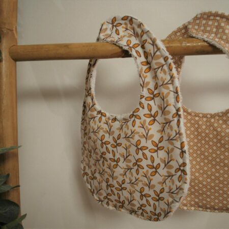 Ensemble de 2 bavoirs "CAMEL"