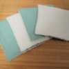 Lingettes lavables BLEUS