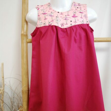 Robe imprimée "DANSEUSE"