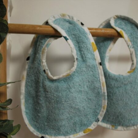 Ensemble de 2 bavoirs "GREEN"
