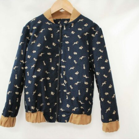 Blouson TOMY bleu imprimé
