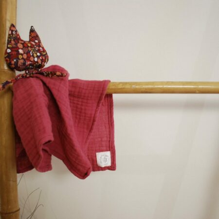 Doudou en tissu "CHAT"